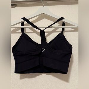 Black Gymshark bra size M